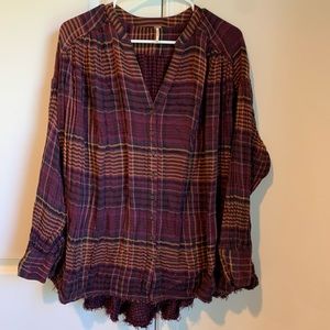 Free People Babydoll Flannel